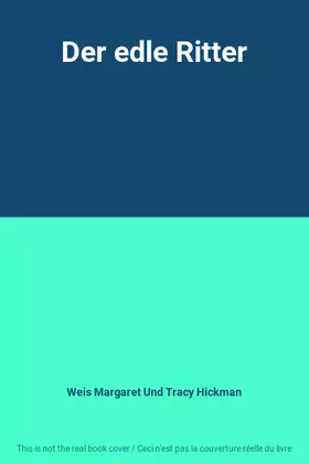 Couverture du produit · Der edle Ritter