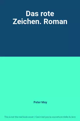 Couverture du produit · Das rote Zeichen. Roman