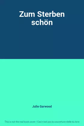 Couverture du produit · Zum Sterben schön