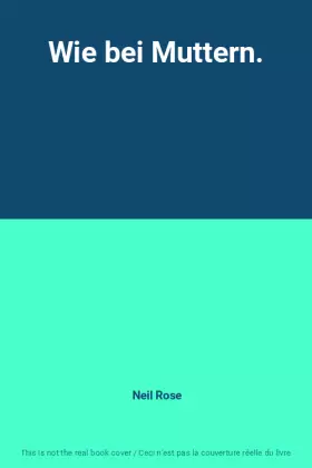 Couverture du produit · Wie bei Muttern.