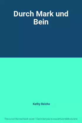 Couverture du produit · Durch Mark und Bein