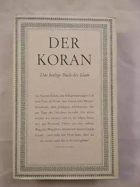 Couverture du produit · Der Koran. Das heilige Buch des Islam