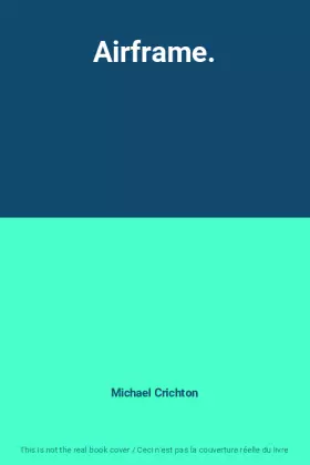 Couverture du produit · Airframe.