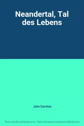 Couverture du produit · Neandertal, Tal des Lebens