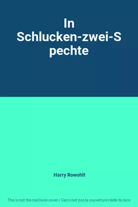 Couverture du produit · In Schlucken-zwei-Spechte