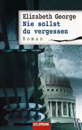 Couverture du produit · Nie sollst du vergessen