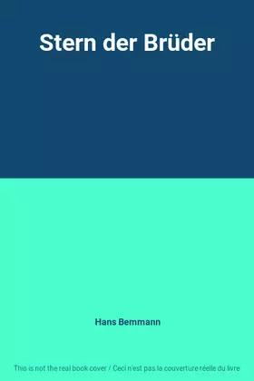 Couverture du produit · Stern der Brüder