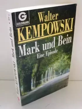 Couverture du produit · Mark und Bein. Eine Episode
