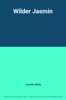 Couverture du produit · Wilder Jasmin