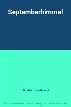 Couverture du produit · Septemberhimmel