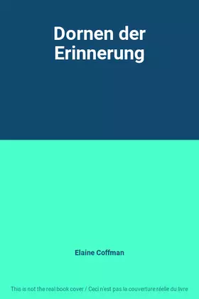 Couverture du produit · Dornen der Erinnerung