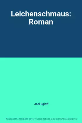Couverture du produit · Leichenschmaus: Roman