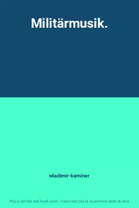 Couverture du produit · Militärmusik.