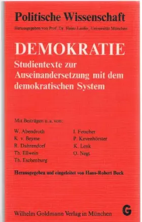 Couverture du produit · Demokratie