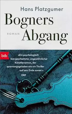 Couverture du produit · Bogners Abgang: Roman