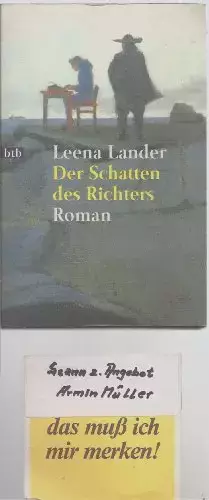 Couverture du produit · Der Schatten des Richters.: Roman.