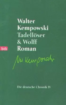 Couverture du produit · Tadellöser & Wolff: Ein bürgerlicher Roman (btb-TB)
