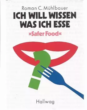 Couverture du produit · Ich will wissen, was ich esse
