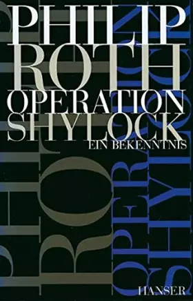 Couverture du produit · Operation Shylock: Ein Bekenntnis
