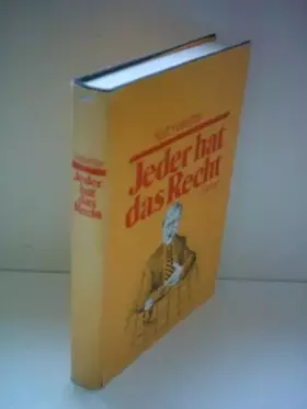 Couverture du produit · Jeder hat das Recht.