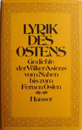 Couverture du produit · Lyrik des Ostens