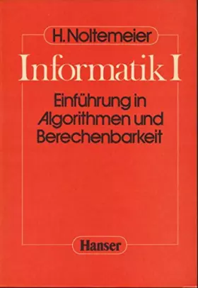 Couverture du produit · Informatik I: Berechenbarkeit und Algorithmen