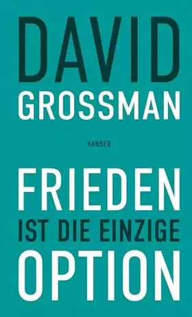 Couverture du produit · Frieden ist die einzige Option
