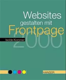 Couverture du produit · Websites gestalten mit Frontpage 2000