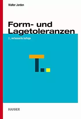 Couverture du produit · Form- und Lagetoleranzen