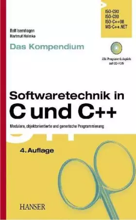 Couverture du produit · Softwaretechnik in C und C++ - Kompendium: Modulare, objektorientierte und generische Programmierung