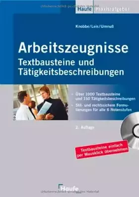 Couverture du produit · Arbeitszeugnisse, m. CD-ROM
