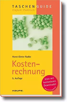Couverture du produit · Radke, H: Kostenrechnung
