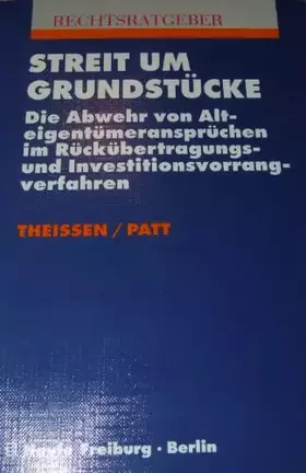 Couverture du produit · Streit um Grundstücke