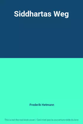 Couverture du produit · Siddhartas Weg