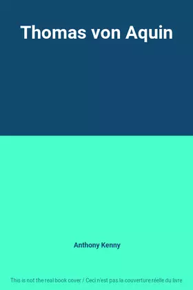 Couverture du produit · Thomas von Aquin