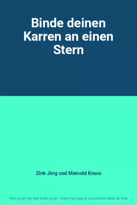 Couverture du produit · Binde deinen Karren an einen Stern