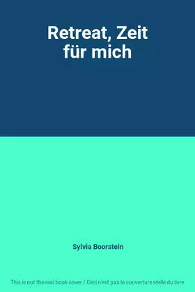 Couverture du produit · Retreat, Zeit für mich
