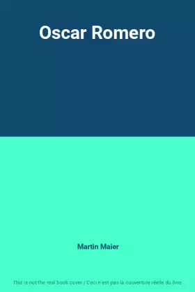 Couverture du produit · Oscar Romero