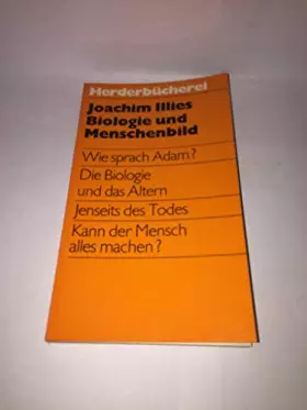 Couverture du produit · Biologie und Menschenbild.