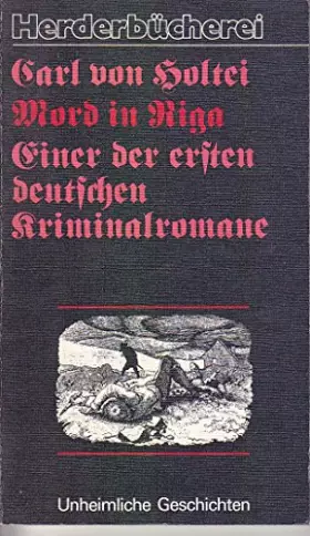 Couverture du produit · Mord in Riga. Einer der ersten deutschen Kriminalromane.