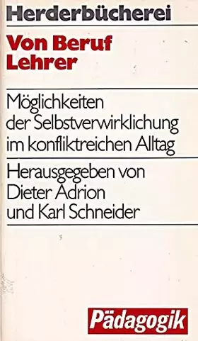 Couverture du produit · Von Beruf Lehrer