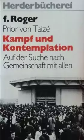 Couverture du produit · Kampf und Kontemplation.