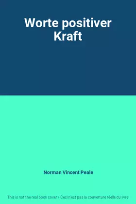 Couverture du produit · Worte positiver Kraft