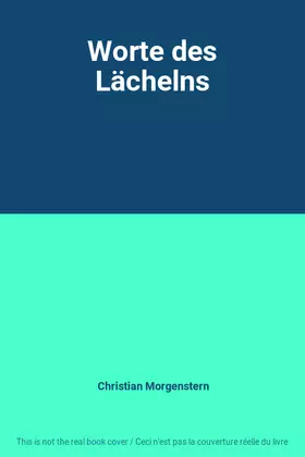 Couverture du produit · Worte des Lächelns