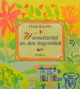 Couverture du produit · Wunschzettel an den Augenblick