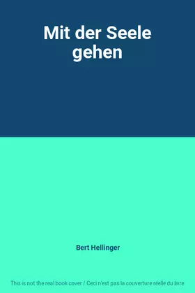 Couverture du produit · Mit der Seele gehen