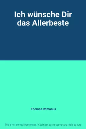 Couverture du produit · Ich wünsche Dir das Allerbeste
