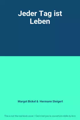 Couverture du produit · Jeder Tag ist Leben