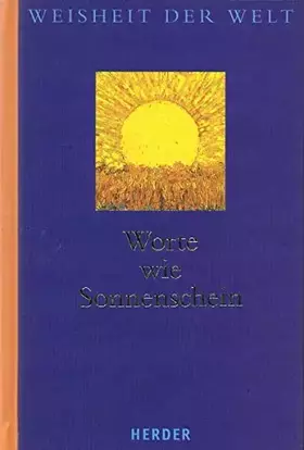 Couverture du produit · Worte wie Sonnenschein