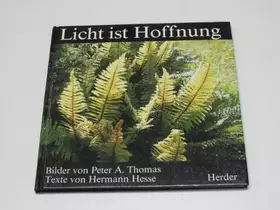 Couverture du produit · Licht ist Hoffnung